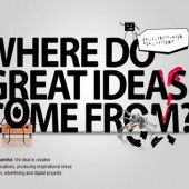 Ejemplo de Website con tipografía