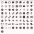 40 sets de íconos, símbolos y pictogramas minimalistas