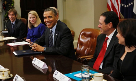 Obama reunión con empresas tecnologia