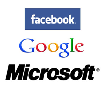 Facebook-Google-Microsoft
