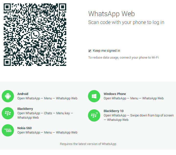 whatsapp desktop